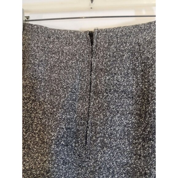 Briggs Pencil Skirt Womens Size 8 Black White Gray Back Split Zipper Lined - Picture 7 of 7